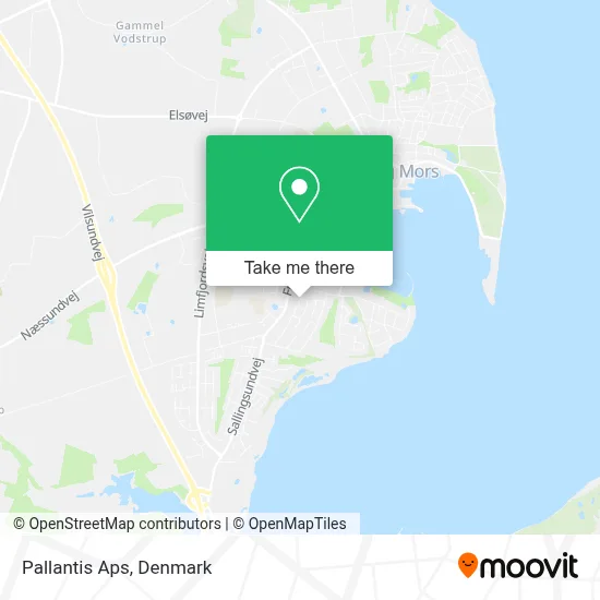 Pallantis Aps map