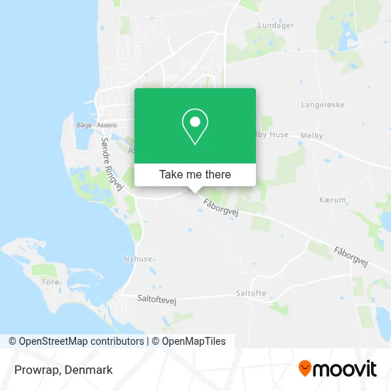 Prowrap map