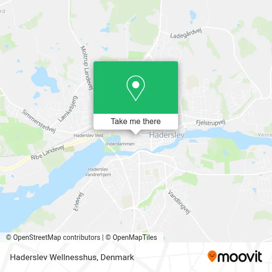 Haderslev Wellnesshus map