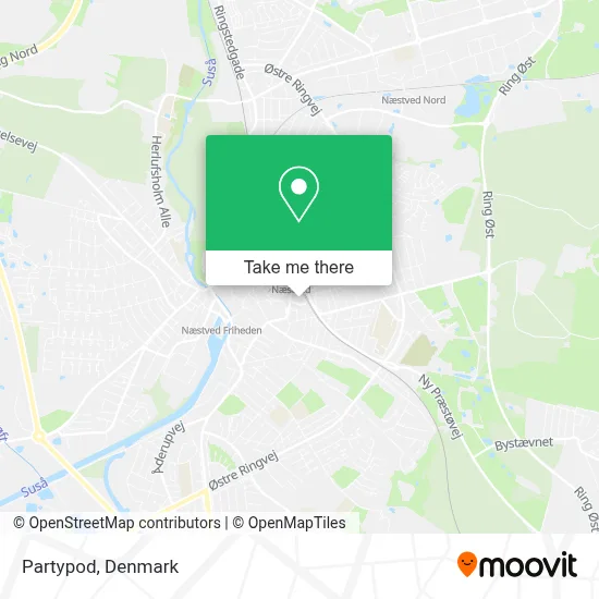 Partypod map