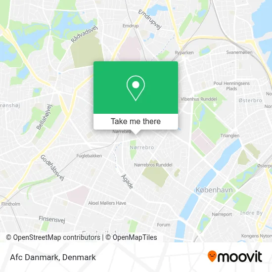 Afc Danmark map