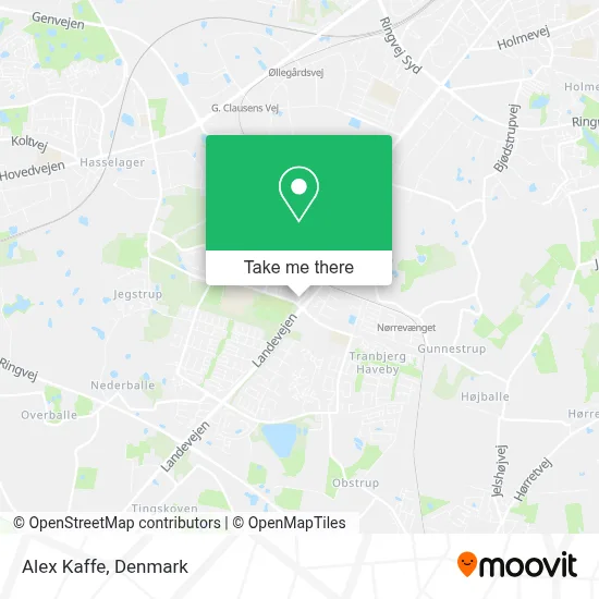 Alex Kaffe map