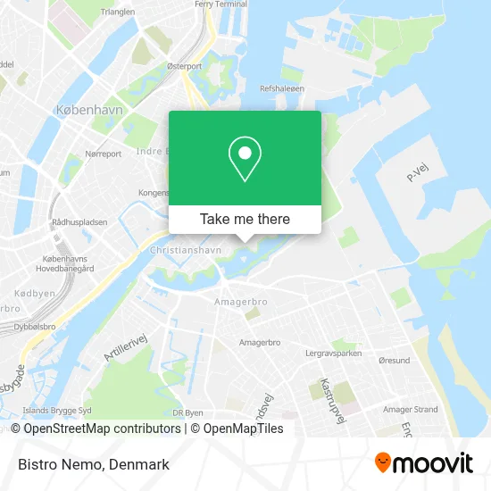 Bistro Nemo map