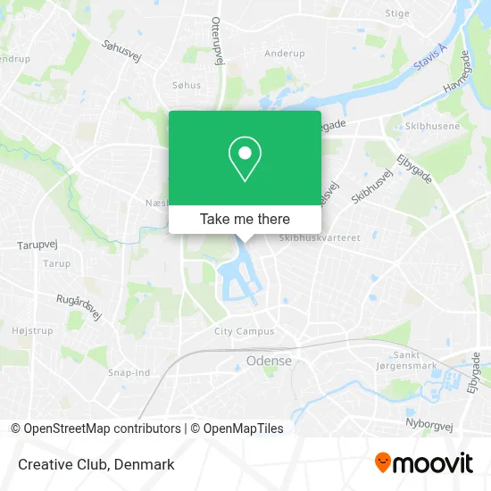 Creative Club map