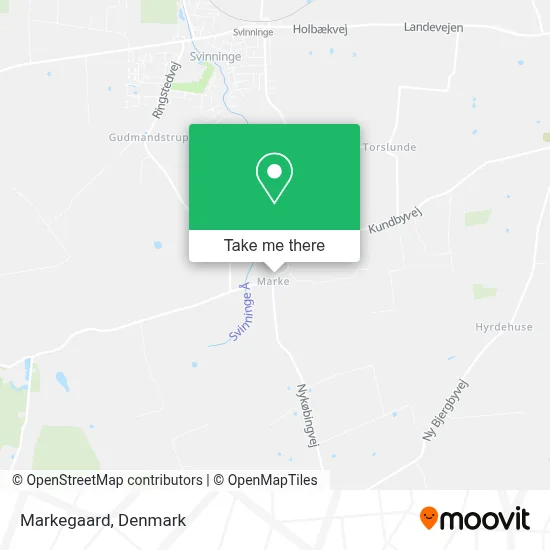 Markegaard map