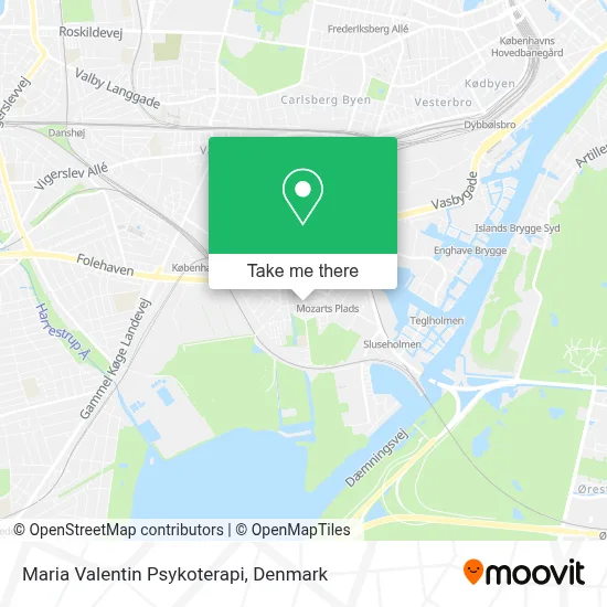 Maria Valentin Psykoterapi map