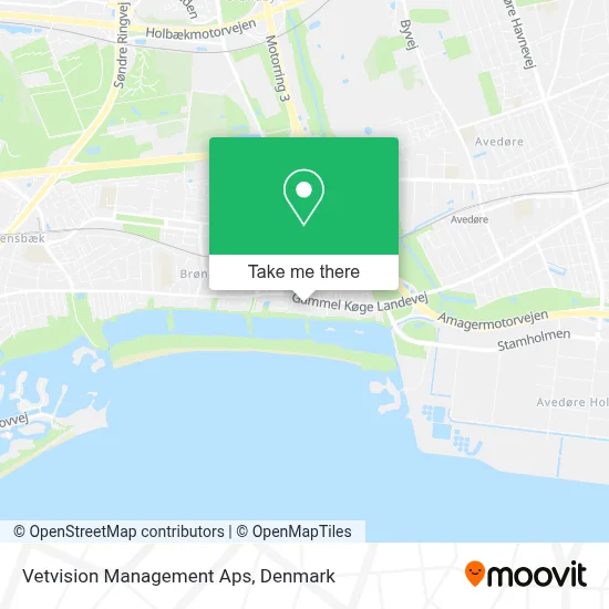 Vetvision Management Aps map