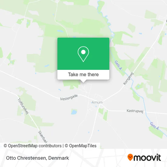 Otto Chrestensen map