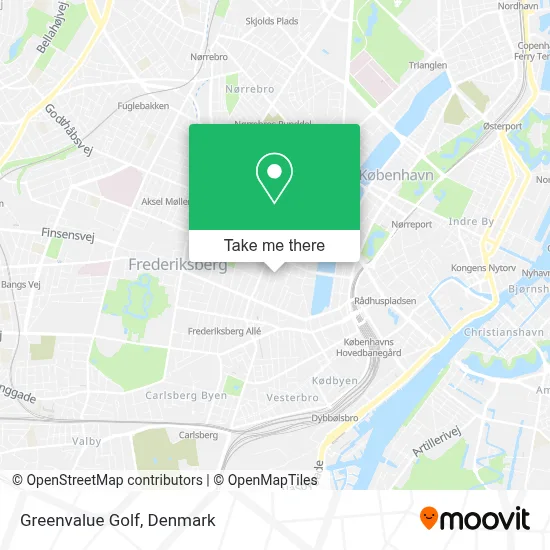 Greenvalue Golf map