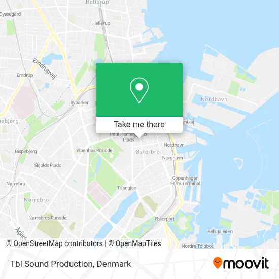 Tbl Sound Production map