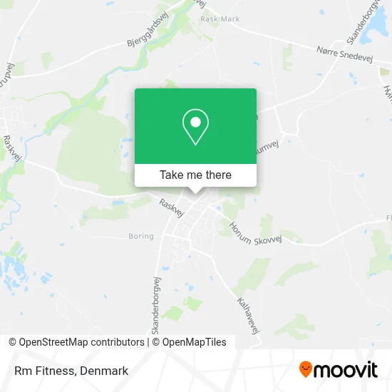 Rm Fitness map