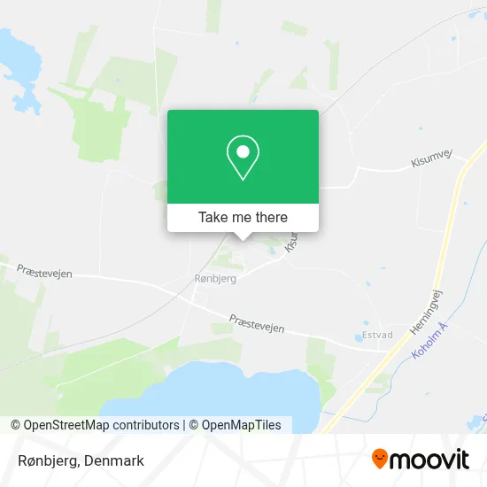 Rønbjerg map