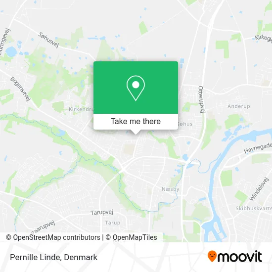 Pernille Linde map