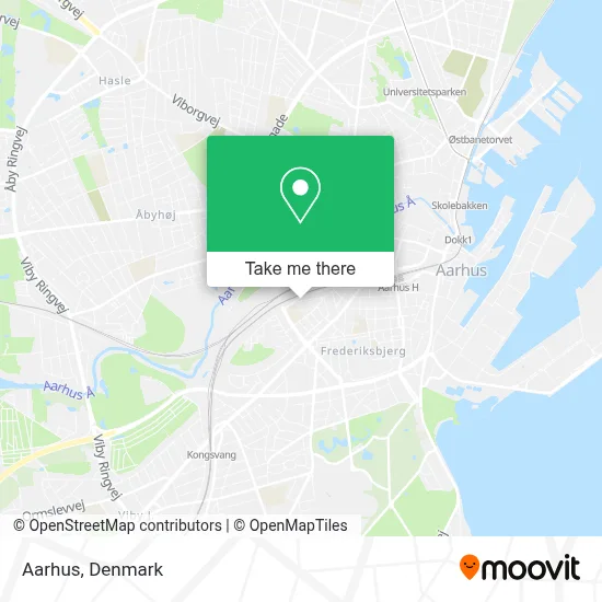 Aarhus map