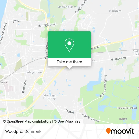 Woodpro map