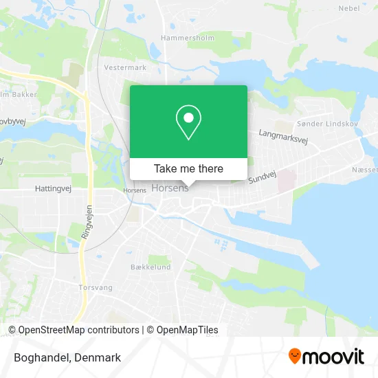 Boghandel map