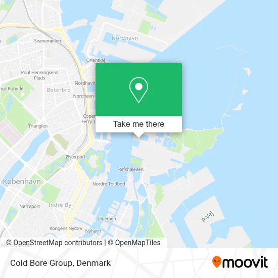 Cold Bore Group map