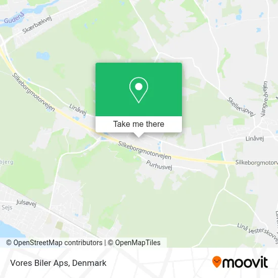 Vores Biler Aps map