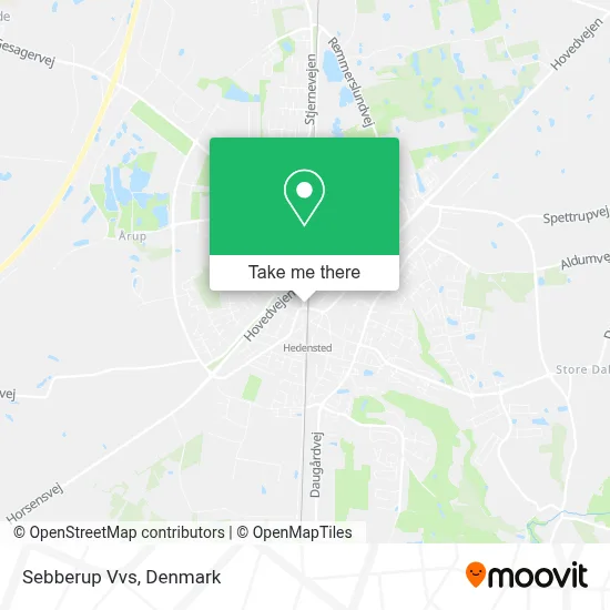 Sebberup Vvs map