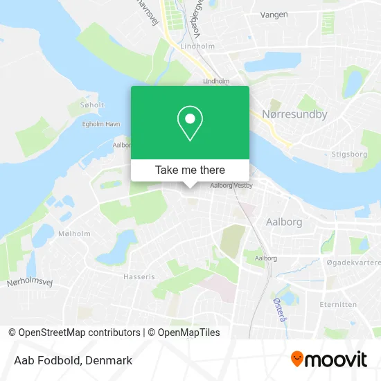 Aab Fodbold map