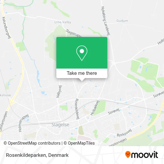Rosenkildeparken map