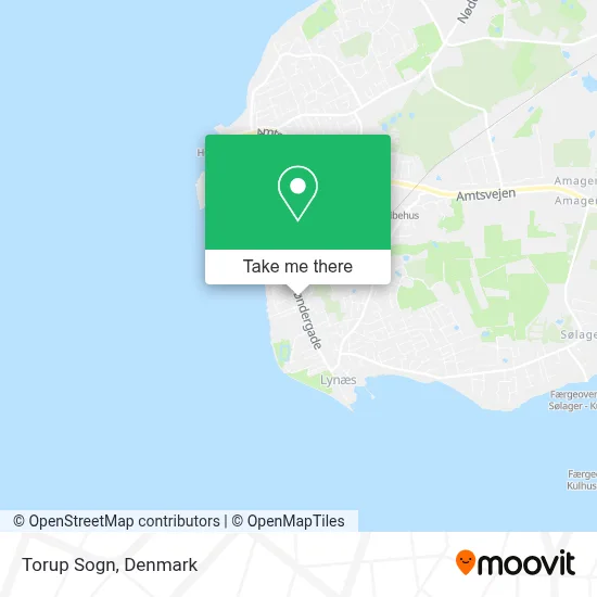 Torup Sogn map