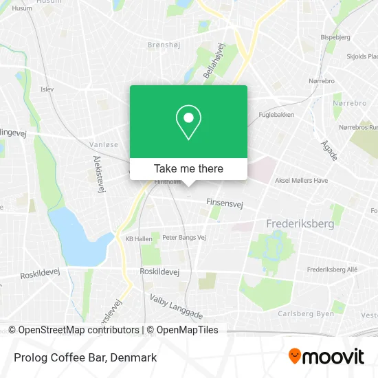 Prolog Coffee Bar map