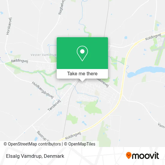 Elsalg Vamdrup map
