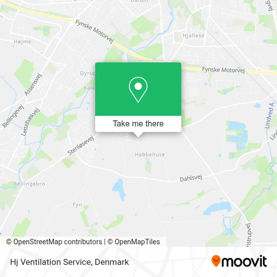 Hj Ventilation Service map