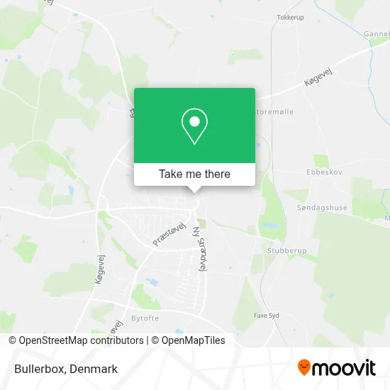 Bullerbox map