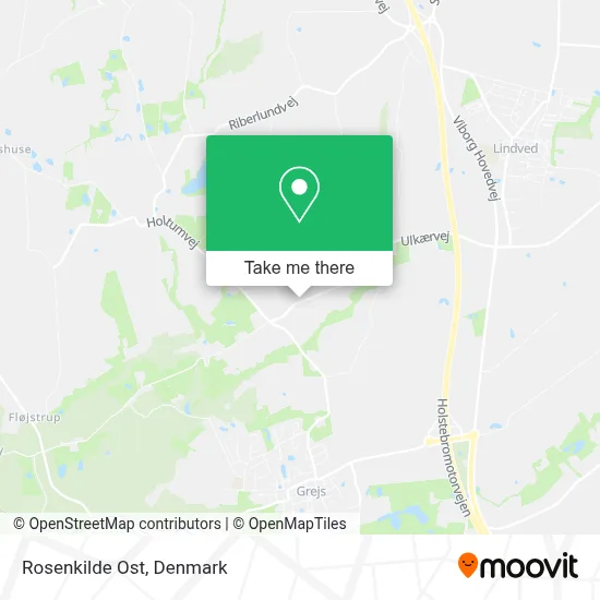Rosenkilde Ost map