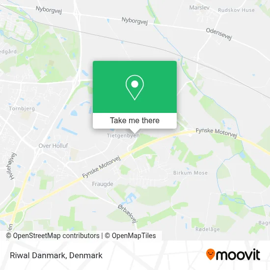 Riwal Danmark map