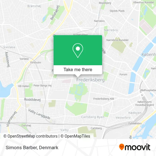 Simons Barber map