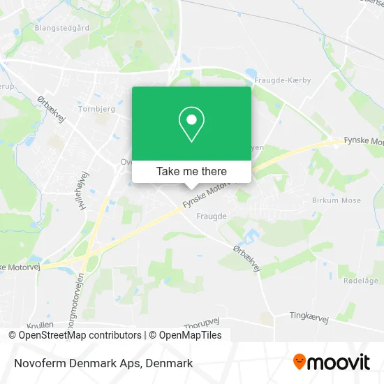Novoferm Denmark Aps map