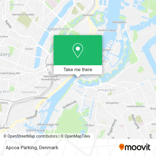 Apcoa Parking map