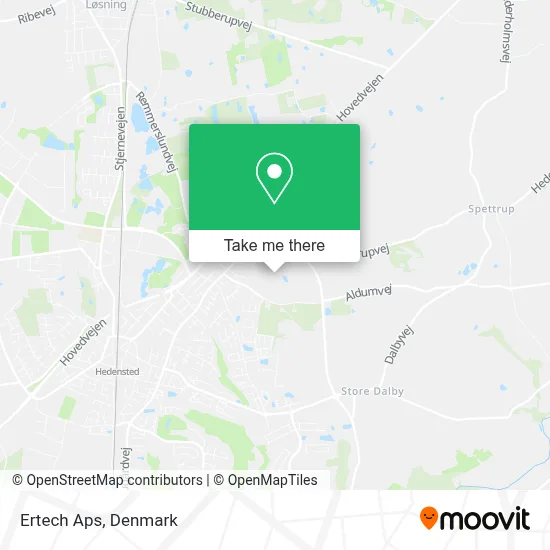 Ertech Aps map