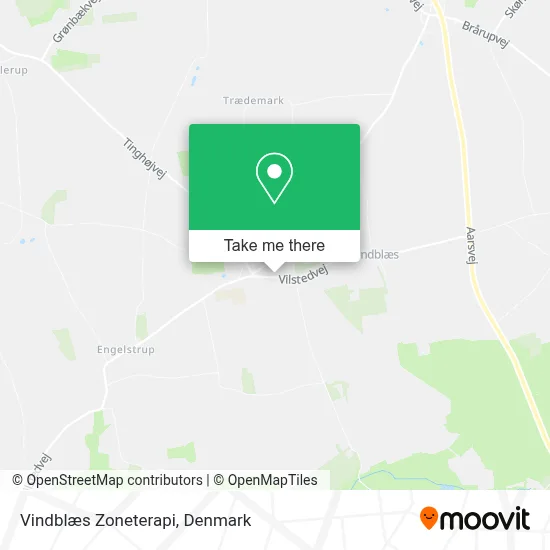 Vindblæs Zoneterapi map