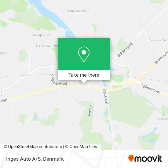Inges Auto A/S map