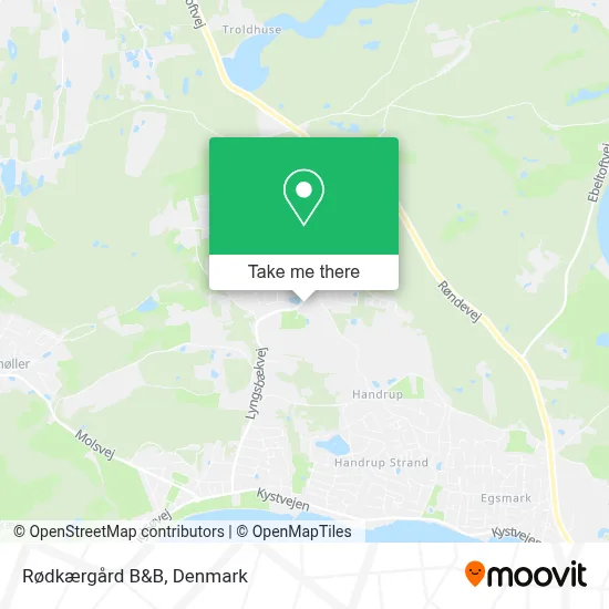 Rødkærgård B&B map
