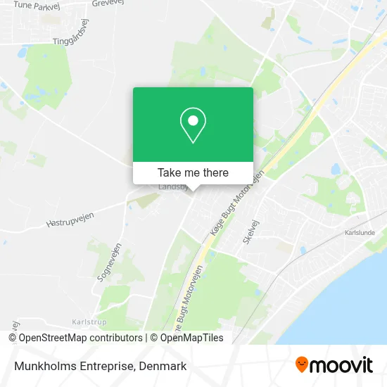 Munkholms Entreprise map