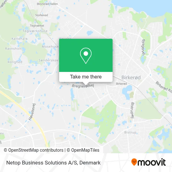 Netop Business Solutions A/S map