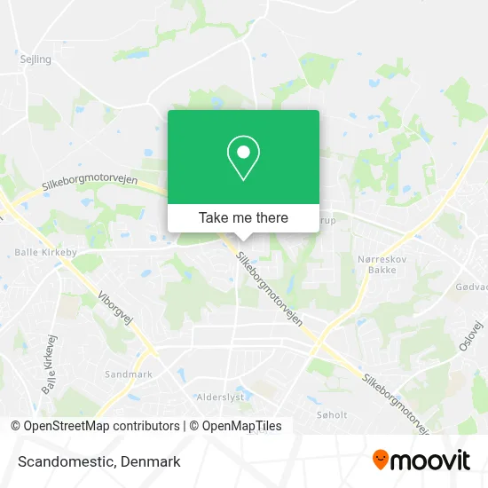 Scandomestic map