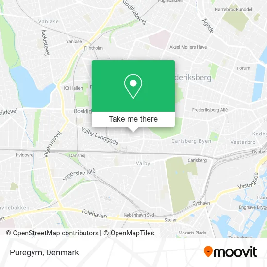 Puregym map