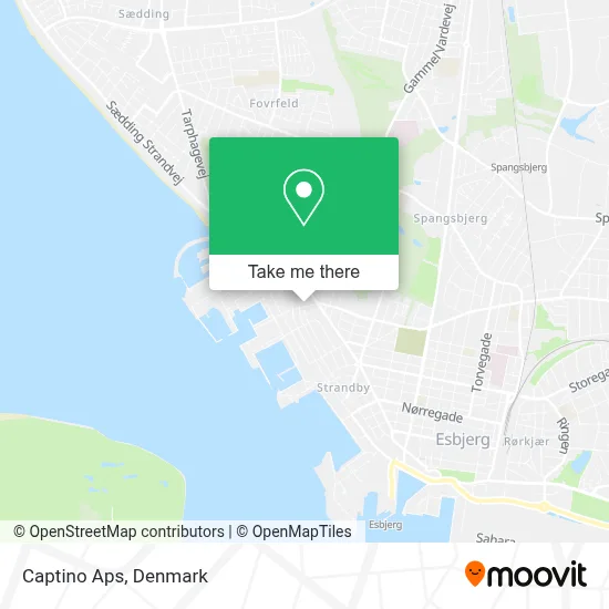 Captino Aps map