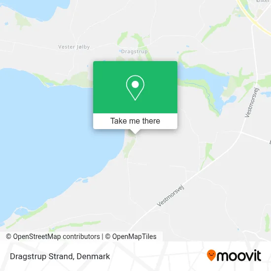 Dragstrup Strand map