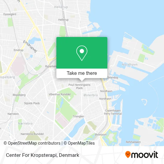 Center For Kropsterapi map