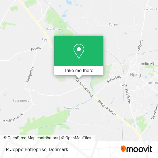 R.Jeppe Entreprise map