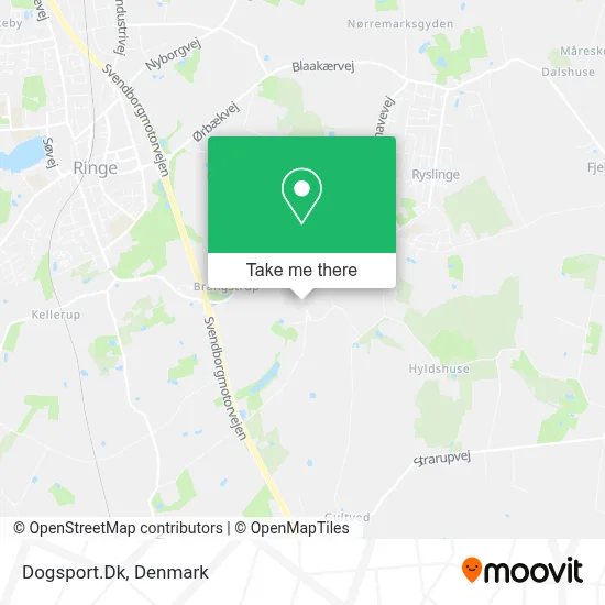 Dogsport.Dk map