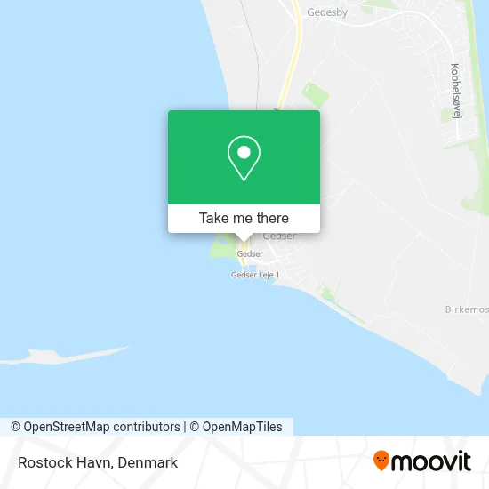 Rostock Havn map