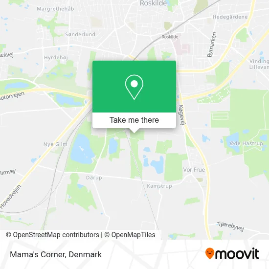 Mama's Corner map